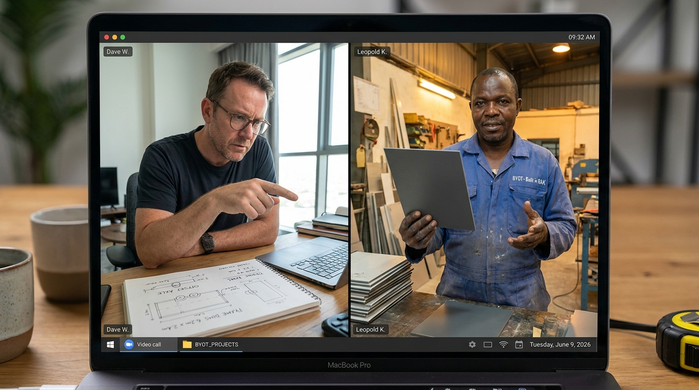 Design consultation — remote or in-person